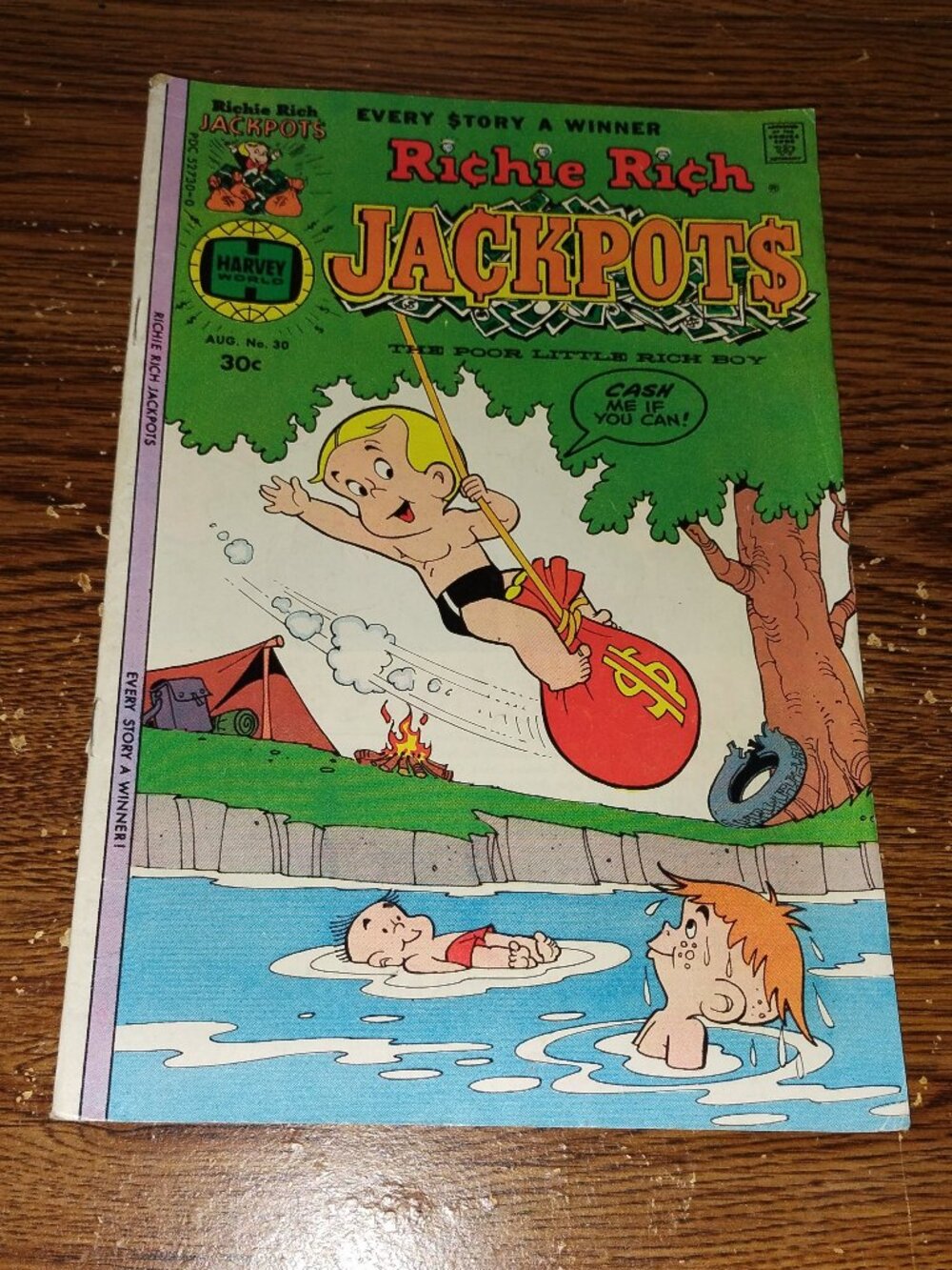Richie Rich Jackpots #30 (Harvey Comics, 1977)